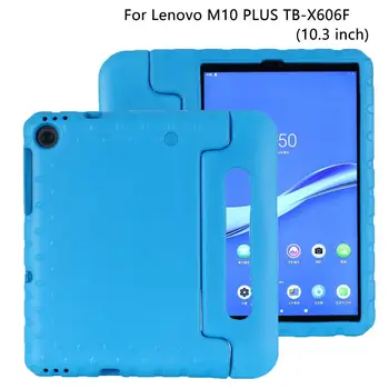 

For Lenovo Tab TB-X606F Case Kids Shockproof EVA Full Body Handle Stand Cover For Lenovo Tab M10 PLUS TB-X606F 10.3 Inch Fundas