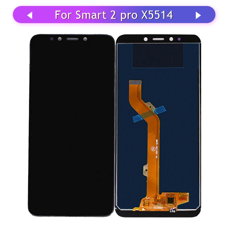 3 шт. для Infinix Smart 2 Pro X5514 Полный ЖК-дисплей полный сенсорный + ЖК-сборка дигитайзер