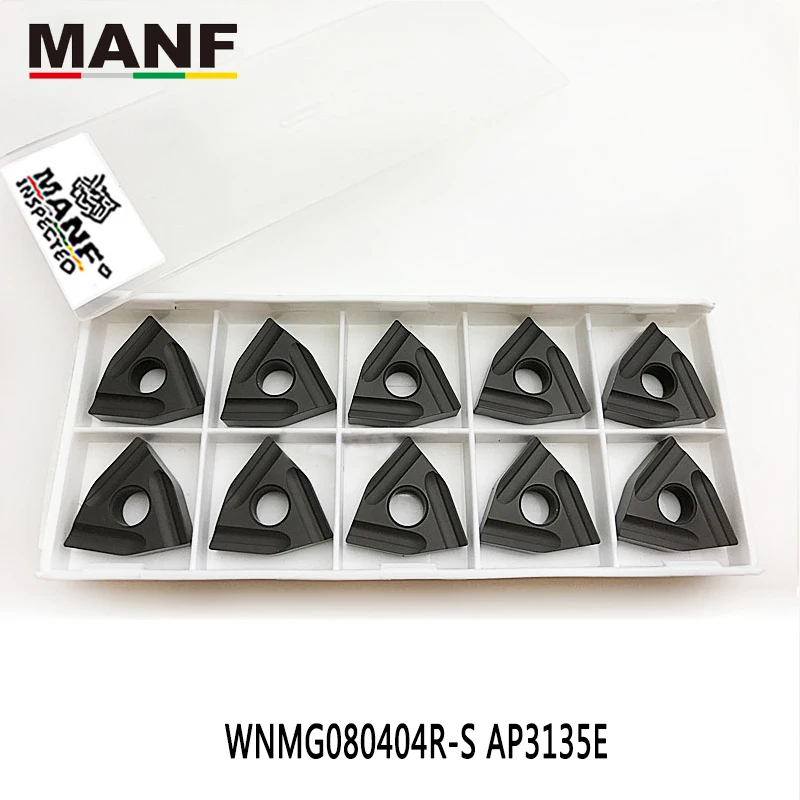 MANF токарный инструмент WNMG080404 WNMG080408 токарный инструмент внешний ЧПУ карбидная вставка для токарного станка фрезы токарный инструмент инструменты с ЧПУ