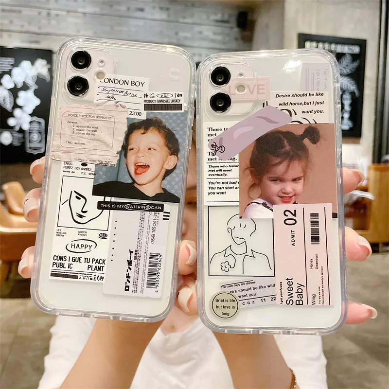 Мягкий прозрачный чехол для iPhone 13 12 11 Pro Max XS XR X 8/7 SE |