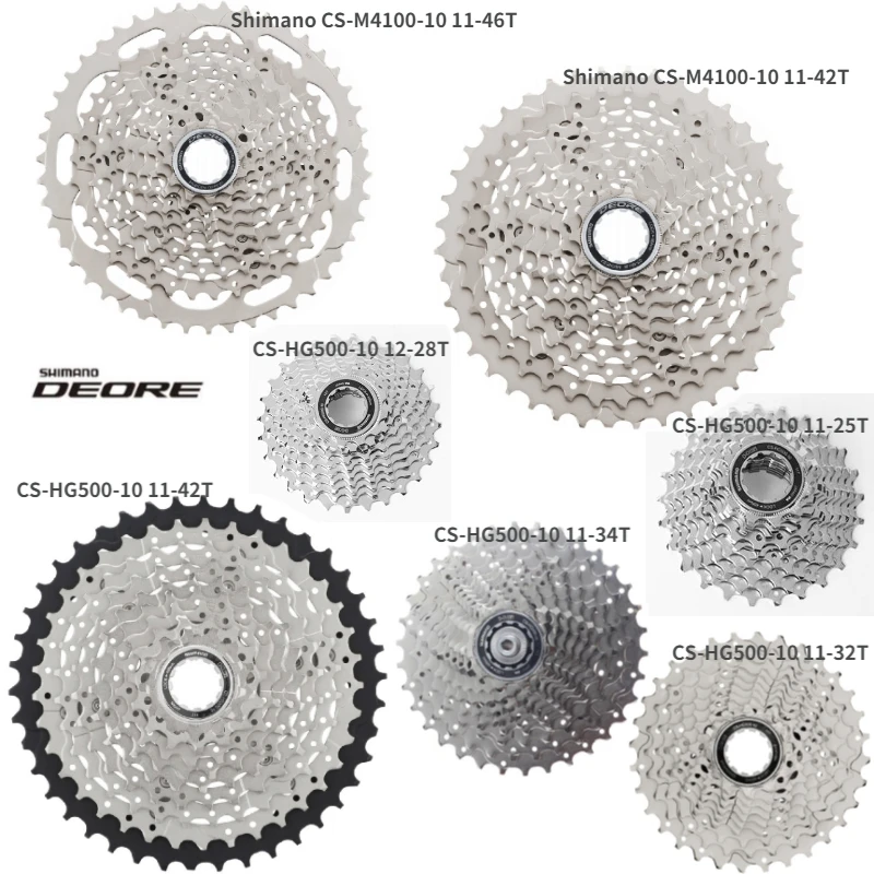 BUNDLE Shimano HG500 10 speed Cassette 11-34 Deore HG54 10sp Chain
