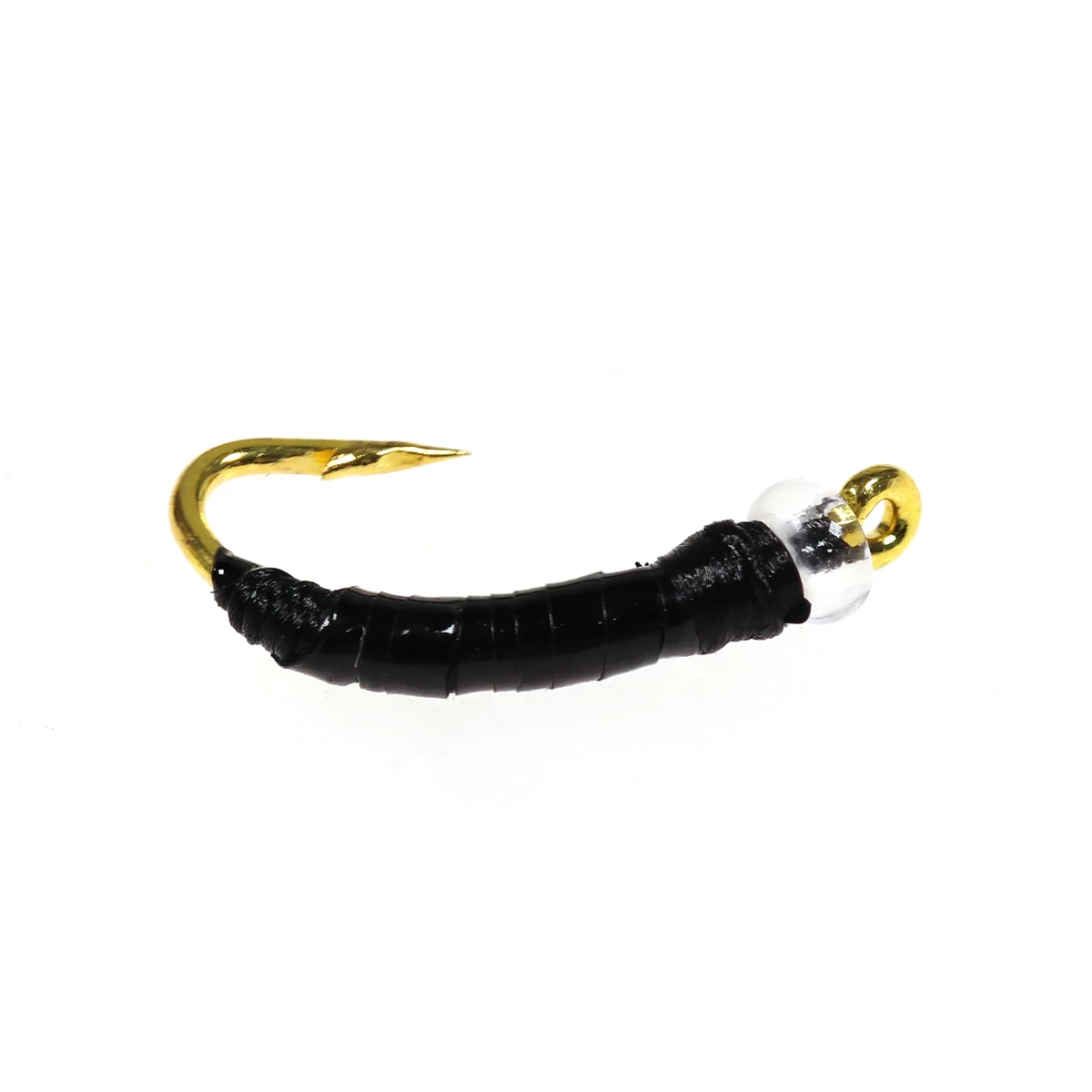 10 шт. красные и черные бусины Midge Chironomids для ловли нахлыстом мухи/наживки/приманки