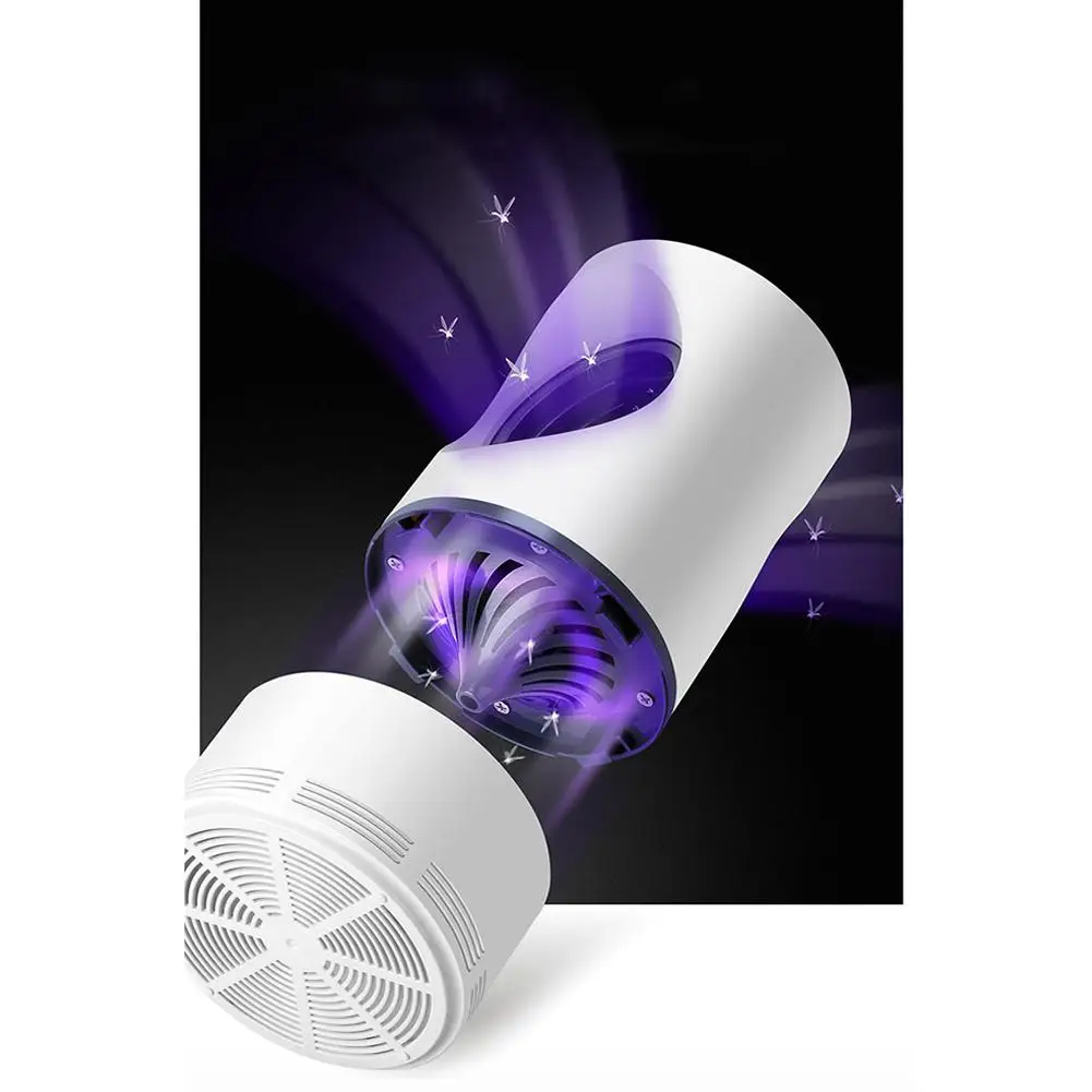 HobbyLane USB перезаряжаемая безрадиационная электрическая москитная убийца Тихая Москитная лампа в детской комнате