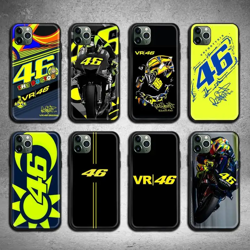

The Doctor Rossi Motorcycle Racing Phone Case for iphone 12 pro max mini 11 pro XS MAX 8 7 6 6S Plus X 5S SE 2020 XR case