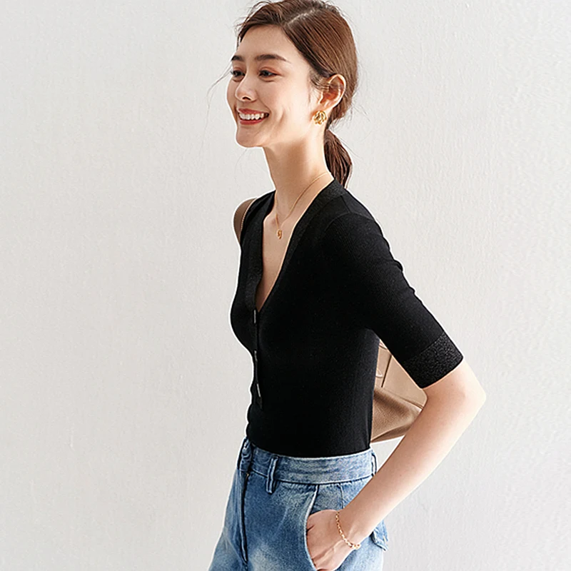 2020 Spring and Summer New Women's Lapel Gold