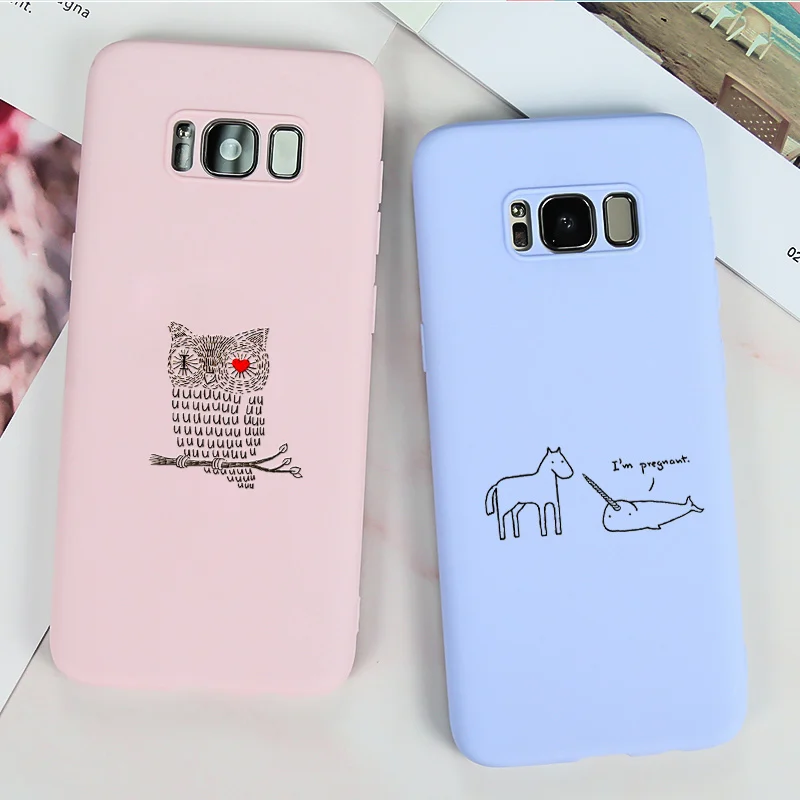 

For Samsung Galaxy A6 A8 Plus A7 2018 Case Candy Color sFor Samsung A30 A40 A50 A70 A10 A20 Case 2019 Silicone Soft Phone TPU