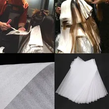 15 шт салонная бумага для окрашивания волос рециркулируемая бумага для ухода за волосами изоляционная бумага для окрашивания волос цветная бумага для парикмахерских многоразовые 1219