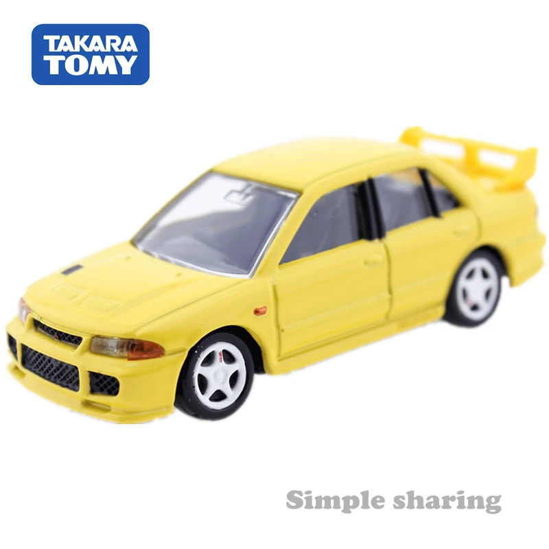 Takara Tomy Tomica Премиум Mitsubishi Lancer GSR Evolution модель комплект литой миниатюрные игрушки для малышей Горячая поп Дети Кукла забавная безделушка