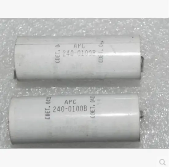 Импортные CDET APC 240V 10 мкФ осевой бесполярная пленочный конденсатор молочно-белый разделения частот конденсатор с алюминиевой крышкой