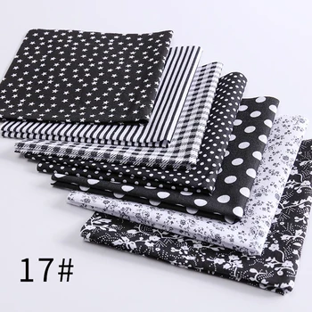 

7pcs Cotton Craft Fabric Bundle Patchwork Squares Quilting Sewing Patchwork Different Pattern Cloths Diy Scrapbooking Artcraft