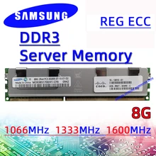 4GB 32GB Samsung Server Memory REG ECC ddr3 8GB 1066MHz 1333MHz 1600MHz 1866MHz RAM PC3 16GB 8500R 10600R 12800R 14900R