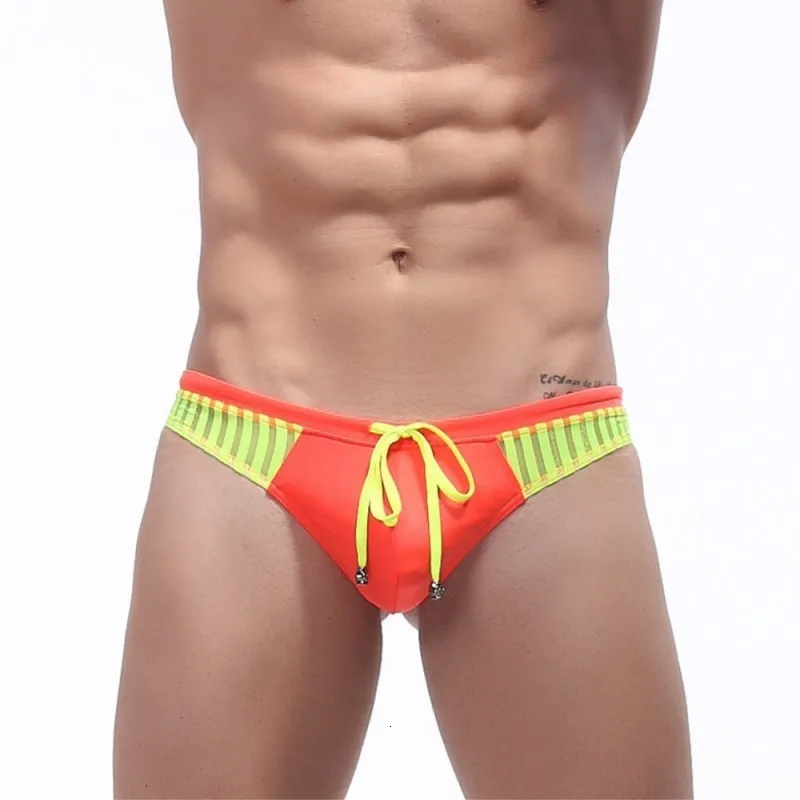 Sexy Jockstrap Thong Swimwear Mens Swim Briefs Bikini Swimsuit Gay Men Beach Surf Swimming Wear