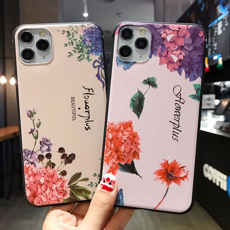 Чехлы для телефонов Redmi Note 5 5A 6 7 8 8Pro с цветами на запястье для Xiaomi 8 9 A2 A3Lite мягкая задняя крышка funsas