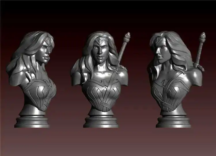 1/10 Scale Unpainted Resin bust female warrior collection | Игрушки и хобби