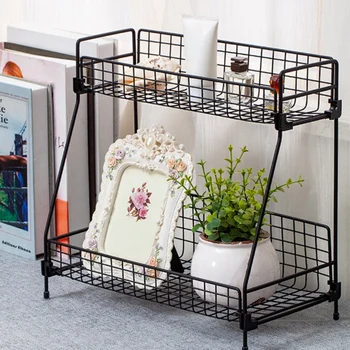 

Desktop Home Storage Holders Baskets Home Storage Basket Household Disassembly Storage Rack Black Large Ins Style