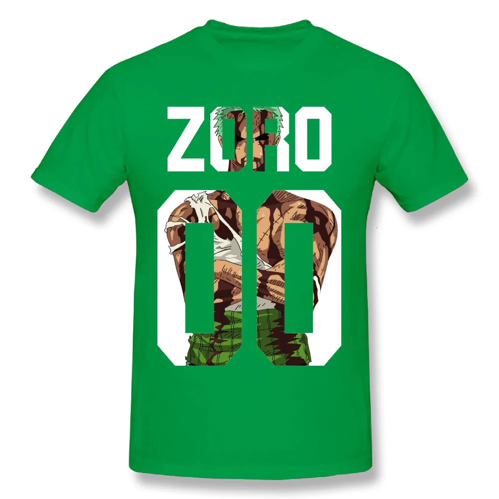 Green One yona Awesome Roronoa Зоро Мужская футболка новая уличная одежда для мальчиков цельная футболка размера плюс для мужчин - Цвет: Green