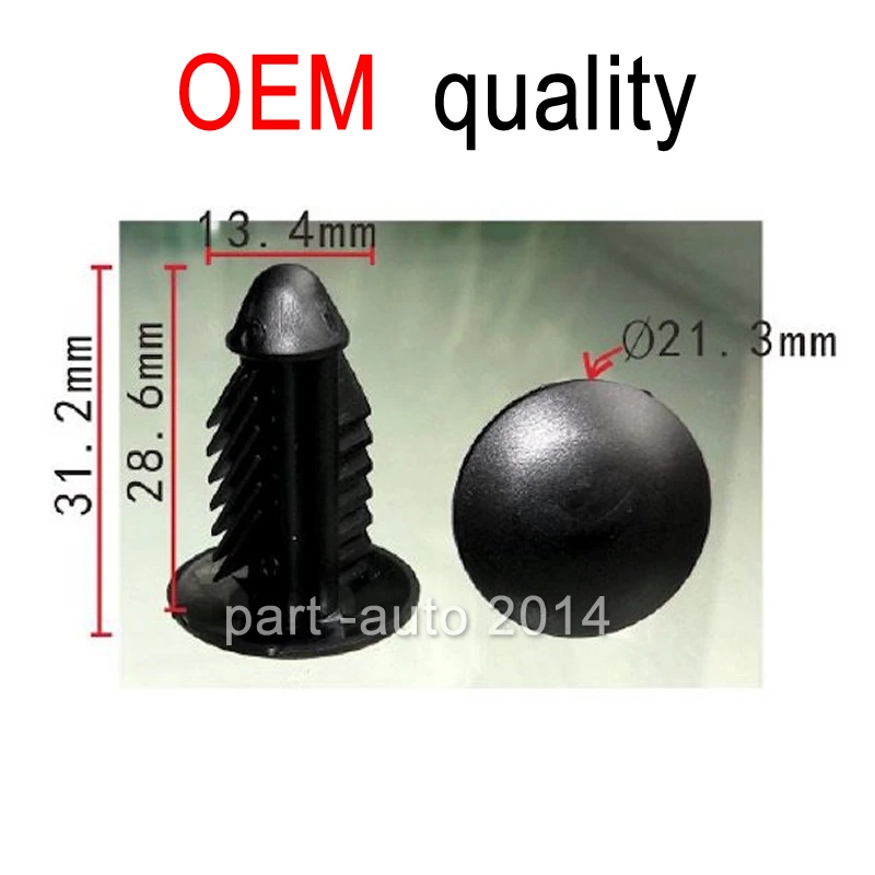

100X OEM quality for GM Bumper Fascia Retainer 11518201