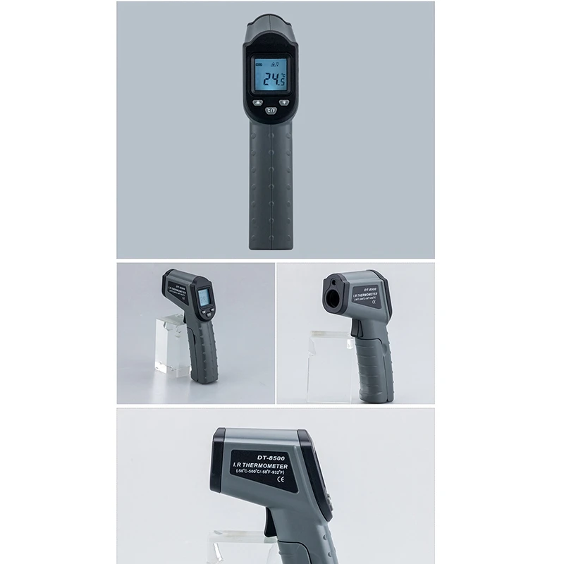 Топ!-DT-8500 lcd цифровой ИК инфракрасный термометр измеритель температуры точечный-50~ 500 градусов Бесконтактный термометр