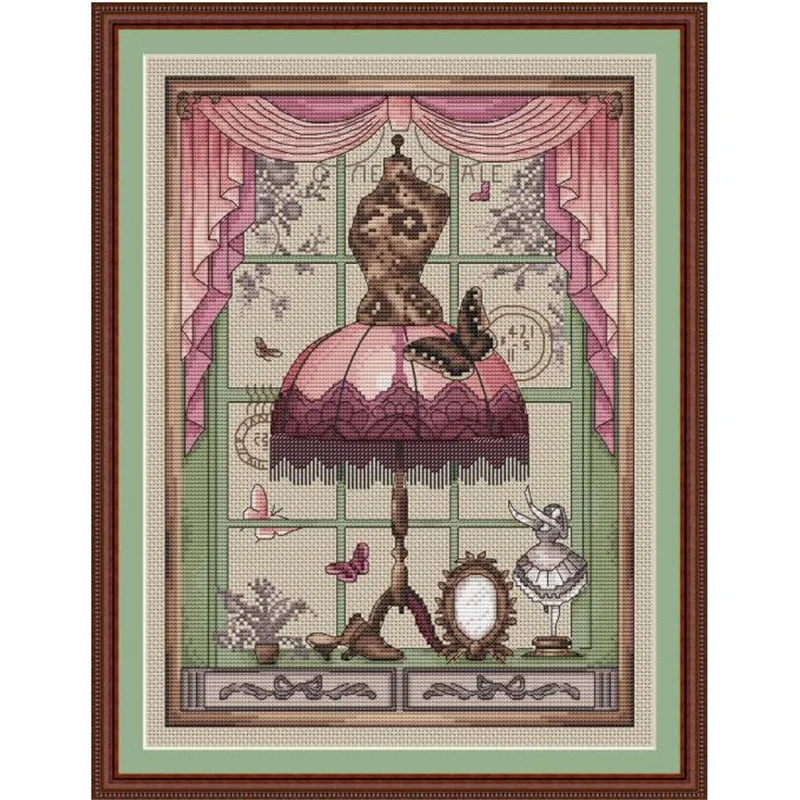 Cross Stitch Kits ZZ1600 DIY Homefun Cross Stitch Kit Packages Counted Cross-Stitching Kits New Pattern NOT PRINTED Cross stich Painting Set