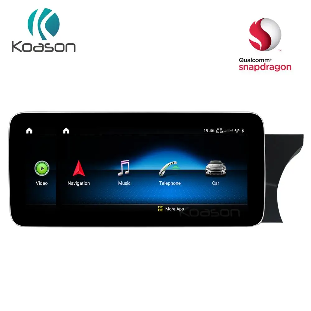 RHD Qualcomm 10.25 inch Screen Car GPS Navigation for Mercedes Benz C class W204/ 2011- Vehicle Multimedia Player