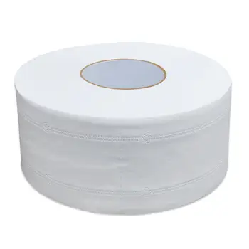 

1pcs Large Roll Of Toilet Paper Non-irritating Bathroom Thicken Toilet Towels Tissue For Hotels Restaurants Wood Pulp Roll Paper