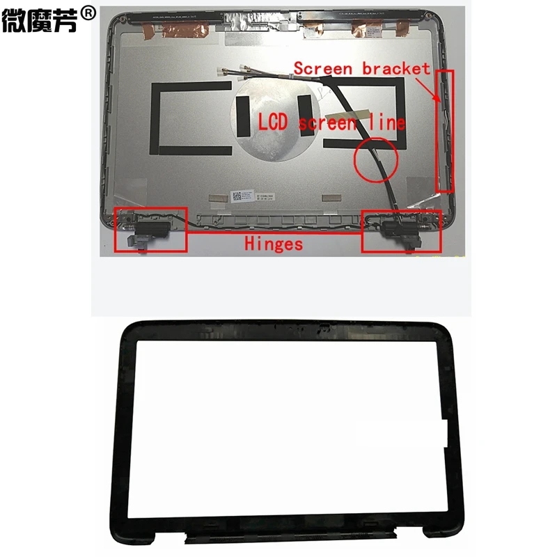 LCD Rails For Dell XPS 15 L501X L502X Laptop Screen Holder Bracket 0K3Y8X
