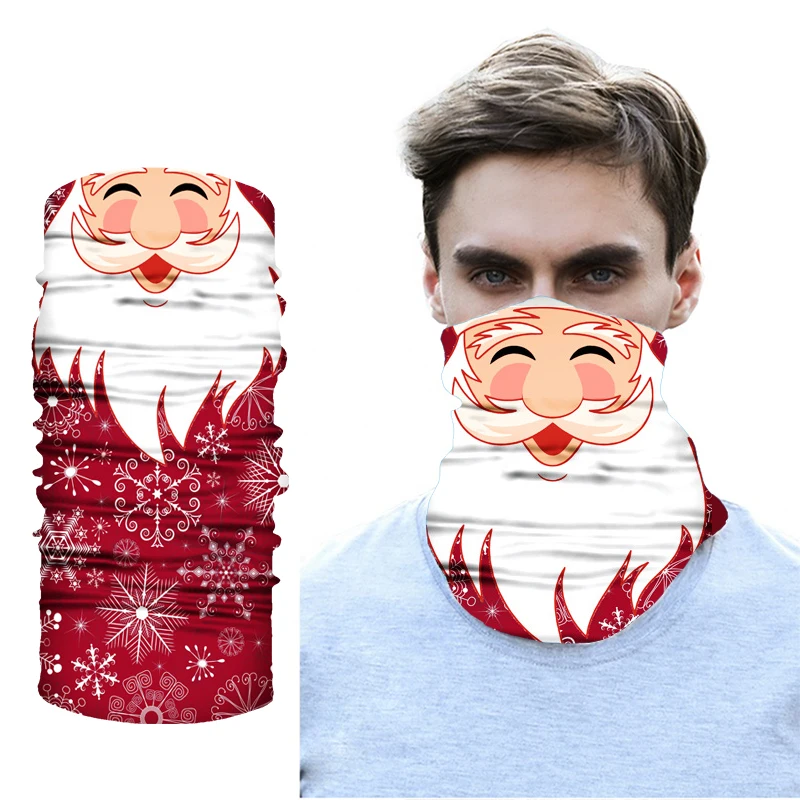

Men Women Outdoor Christmas Bicycle Cute Cool Warm Clothes Neck Scarf Running Cap Half Face Scarf Bicycle Bandana