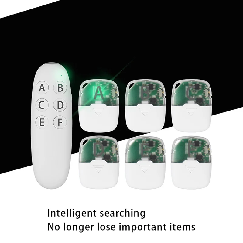 Cool Key Finder с дистанционным управлением беспроводной пункт локатор ключ Finder 1 передатчик и 6 приемников трекер для домашних животных поиск кошелька