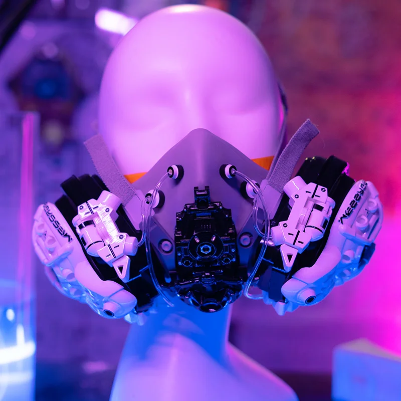 Bluetooth наушники HANDCRAFT MR.2 технологические функциональные головные уборы косплей