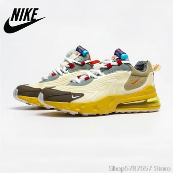 

Nike Air Max 270 Ria Ripple Jaka Men's Half Palm Cushion Wild Sports Jogging Shoes CD0113-001