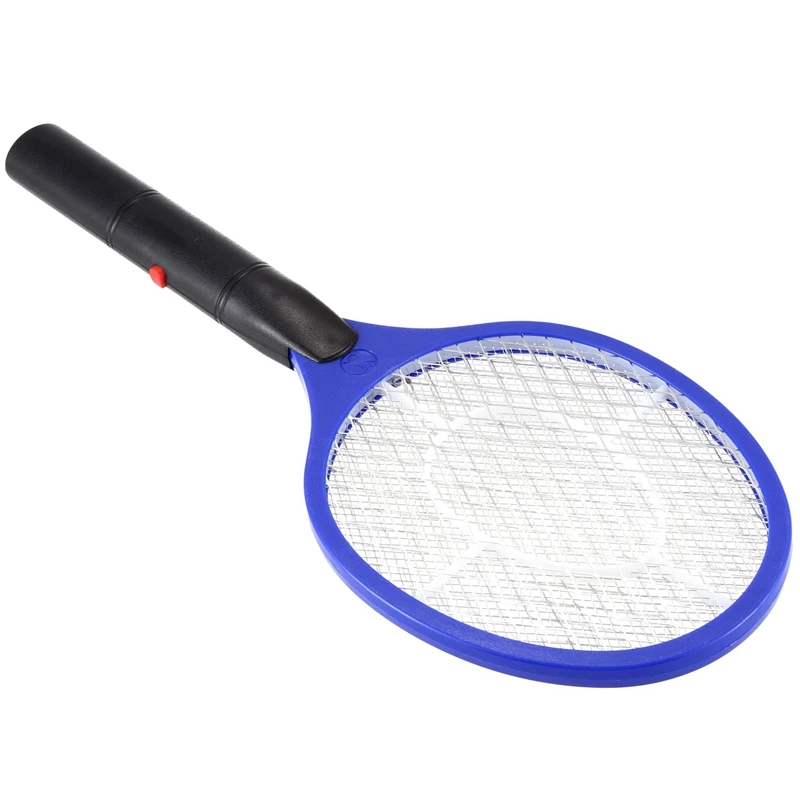

Batteries Operated Hand Racket Electric Mosquito Swatter Insect Home Garden Pest Bug Fly Mosquito Swatter Killer