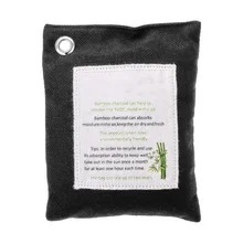 Air Purifying Bag Natural Bamboo Charcoal Odor Eliminator Freshener Nature Fresh