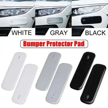 

2pcs Universal Car Bumper Protector Guard Pad Protective Bumper Styling Mouldings Scratch Sticker Protection