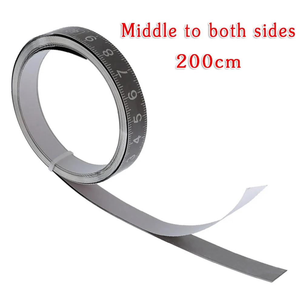 Клейкая линейка из нержавеющей стали высокоточный инструмент для измерения