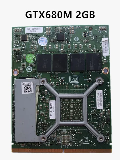 CN-020HTK 20HTK GTX680M GTX 680M VGA Video Grafikkarte Für Dell Alienware M17x R4 M18X R2 2G GDDR5 