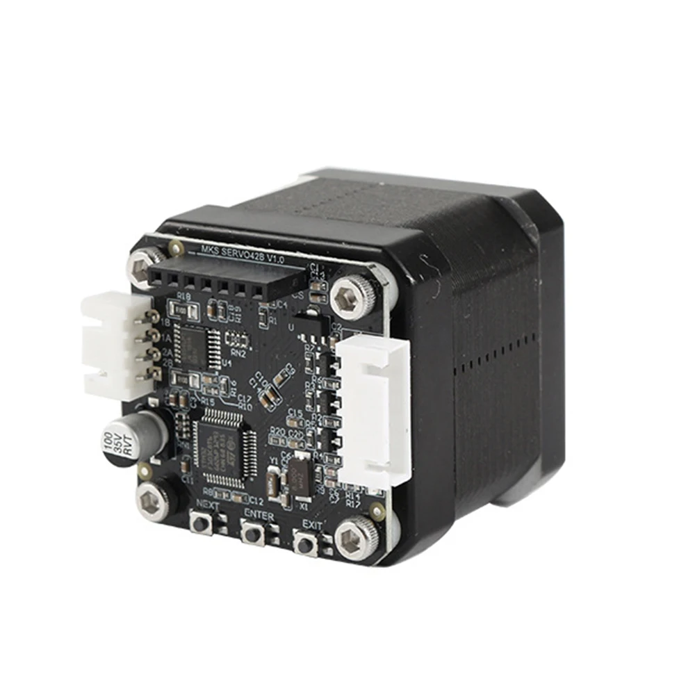 STM32 чип 42 замкнутая петля шагового двигателя набор MKS SERVO42B+ плата адаптера модульная Схема платы для 3D-принтера запчасти