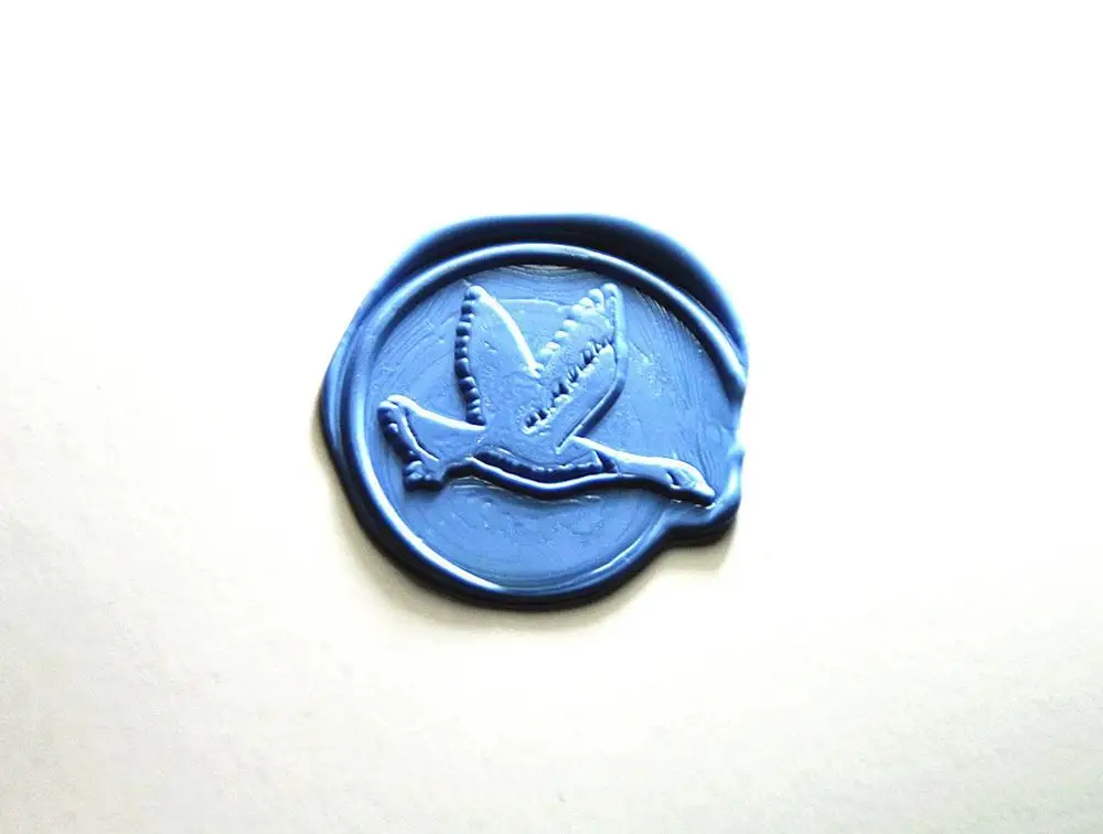 Wild goose wax seal stamp packing wax seal invitation seals wedding seals kit