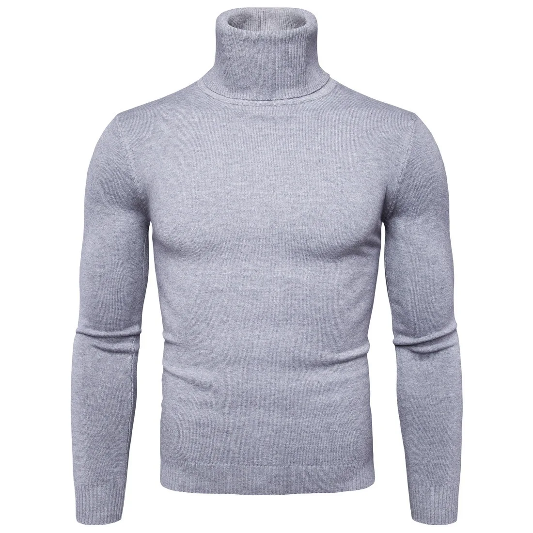 light grey Модный мужской женский Однотонный свитер водолазка для победителя дизайнерский брендовый свитер Мужская шикарная одежда кашемировые свитера мужские SA-8 - Цвет: light grey