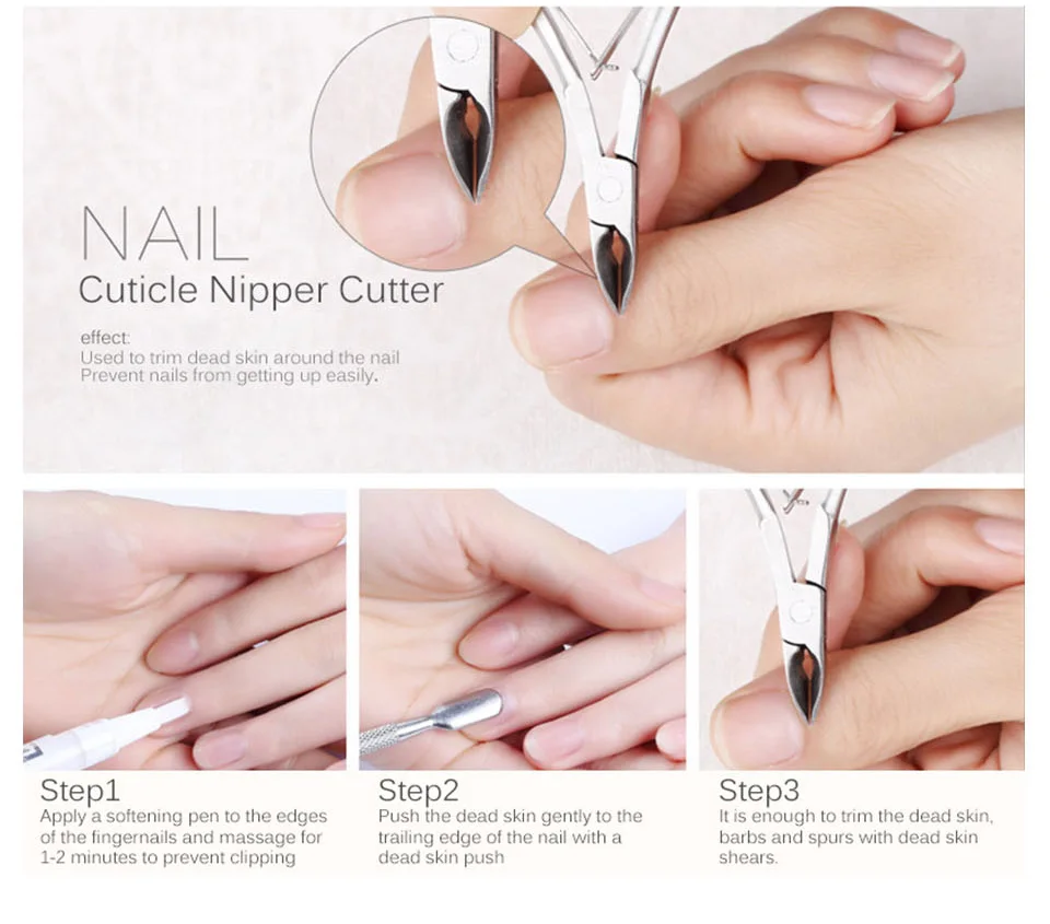 Saviland Nail Art Salon Tip Files Buffer Block Nail Art Salon Cuticle Pusher Manicure Pedicure Pro Nail Tools All For Manicure