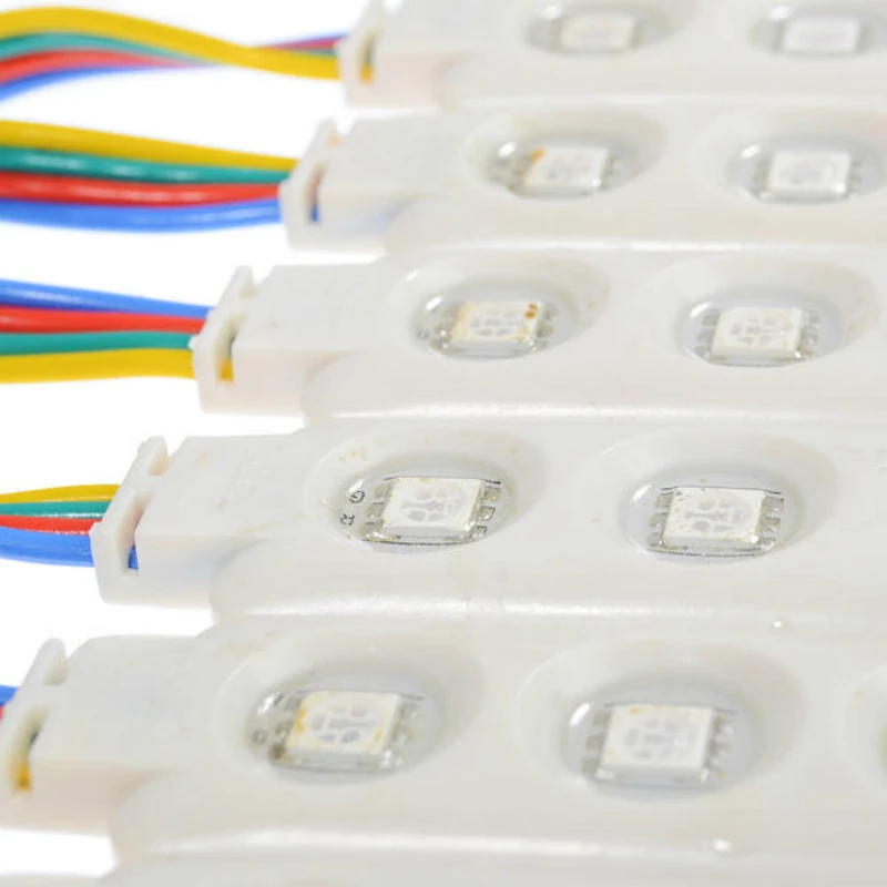 20 шт. SMD5050 RGB 60 Светодиодный модуль полоса светильник водонепроницаемый бар лампа