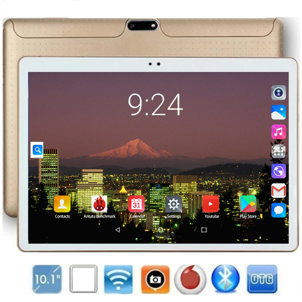 

4G LTE tablet pc 10 inch octa core Android 8.0 RAM 6GB ROM 128GB 1280*800 IPS MT8752 Dual SIM card 4G WIFI Phone call Tablets
