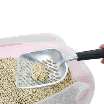 

Cat Litter Scoop Metal Waste Scooper Poop Stainless Steel Pet Sand Shovel Toilet Cleaning Tool For Cats litter scoop