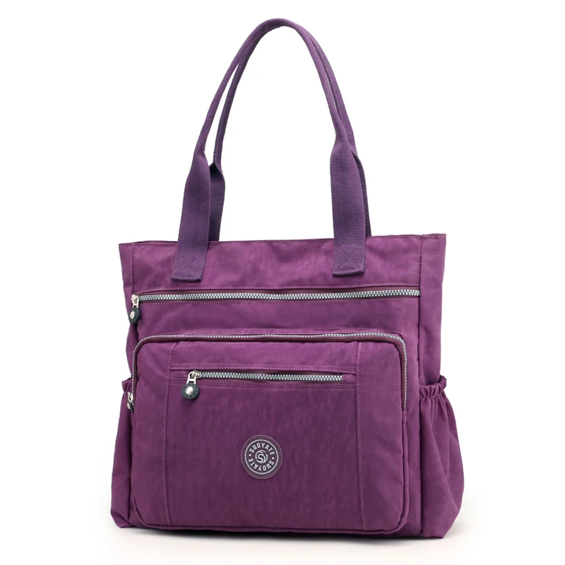 Shoulder Bag Ladies Handbag Messenger Bag Women Shoulder Bag Nylon Handbag Large Capacity Women's Tote Shopping Ladies Casual Bags Beach Bag
