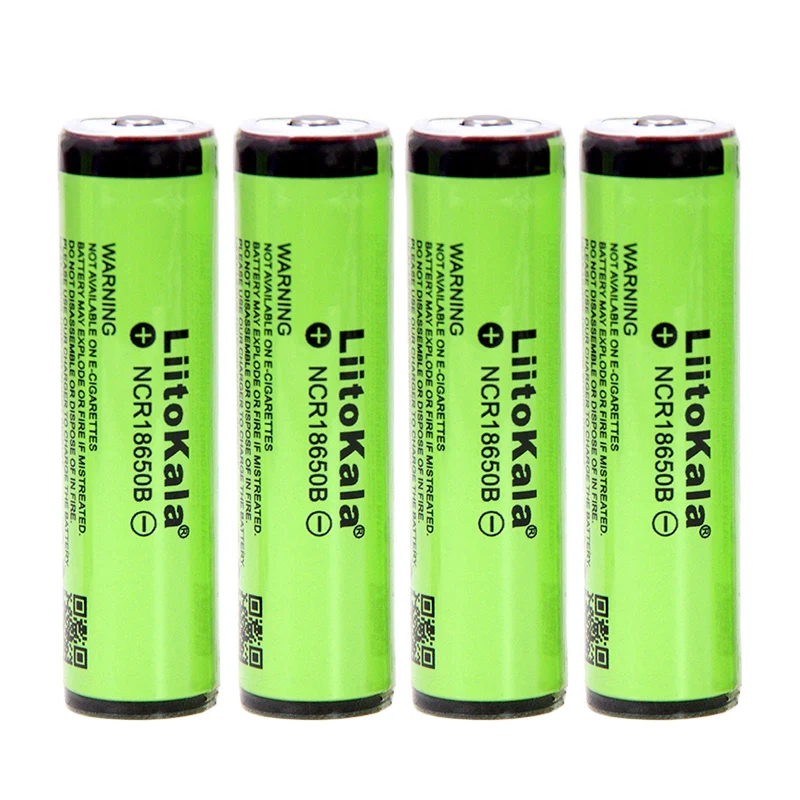 1-10 шт Новинка Liitokala 18650 3400mAh 3,7 V перезаряжаемая литиевая батарея для фонарей плюс защитная доска