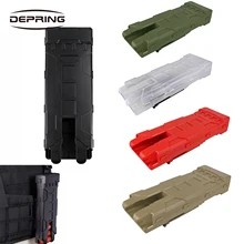 Быстрый доступ ShotShell журнал Перевозчик винтовка журнал коробка мешок ABS пластиковый чехол с MOLLE клип держать 10 патронов для 12G