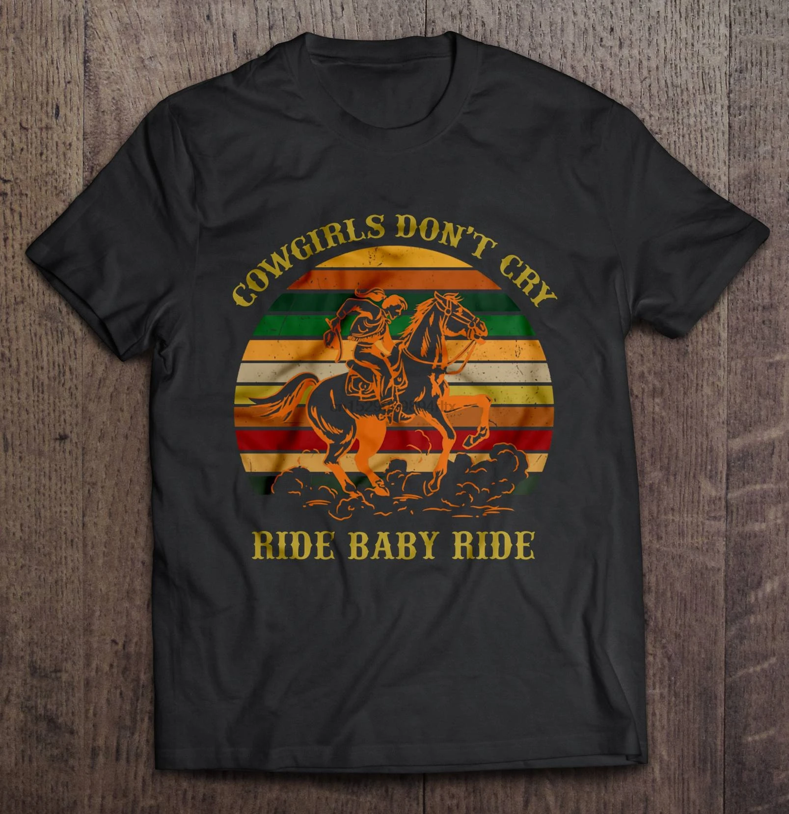 Мужская забавная футболка модная Cowgirls Don't Cry Ride Детская прогулка Винтажная