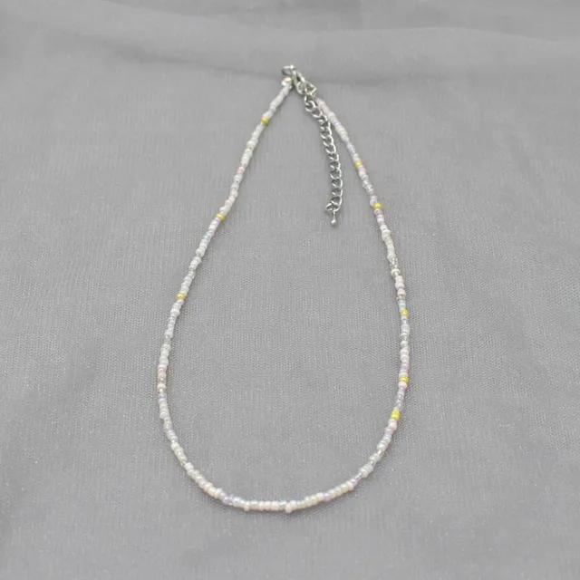 99178-151fc5.jpg Collier ras du cou Simple en perles de rocaille pour femmes, Collier de bohème coloré fait à la main, cadeau de bijoux