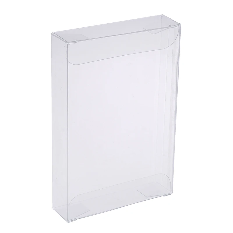 10pcs/lot Clear Transparent Carts Box Case For Nintend N64 Cartridge CIB Protectors