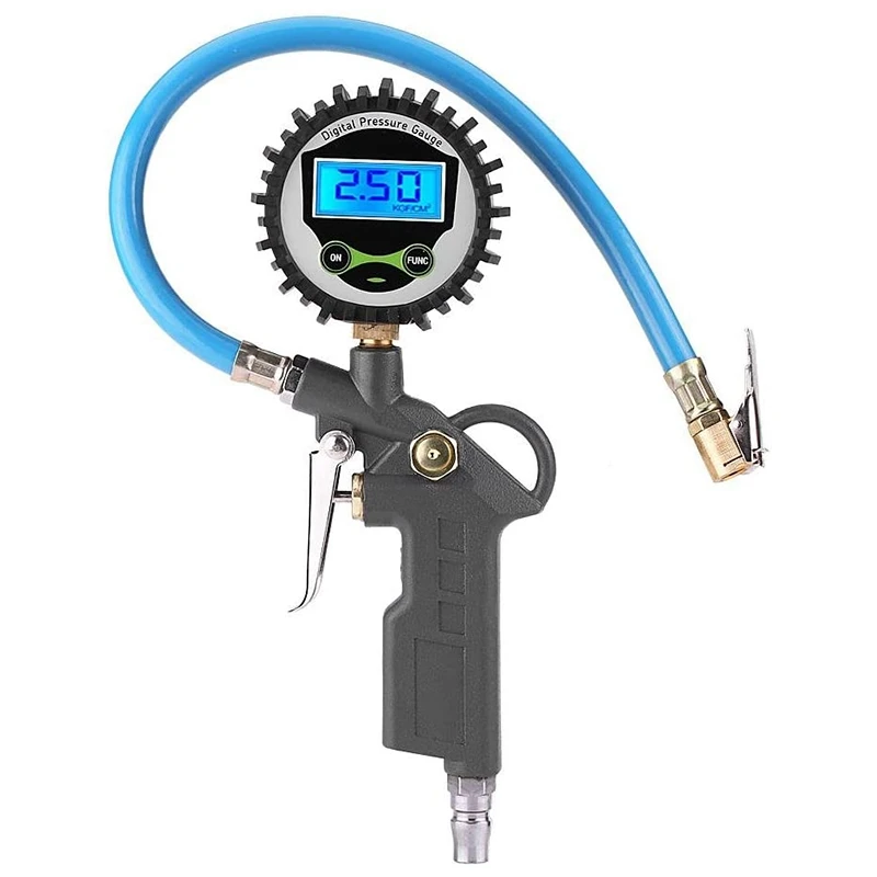 

Car Tire Pressure Gauge LCD Sn Digital Display Tire Pressure Test Table Tire Pressure Gauge Inflator Tool 0-220 PSI