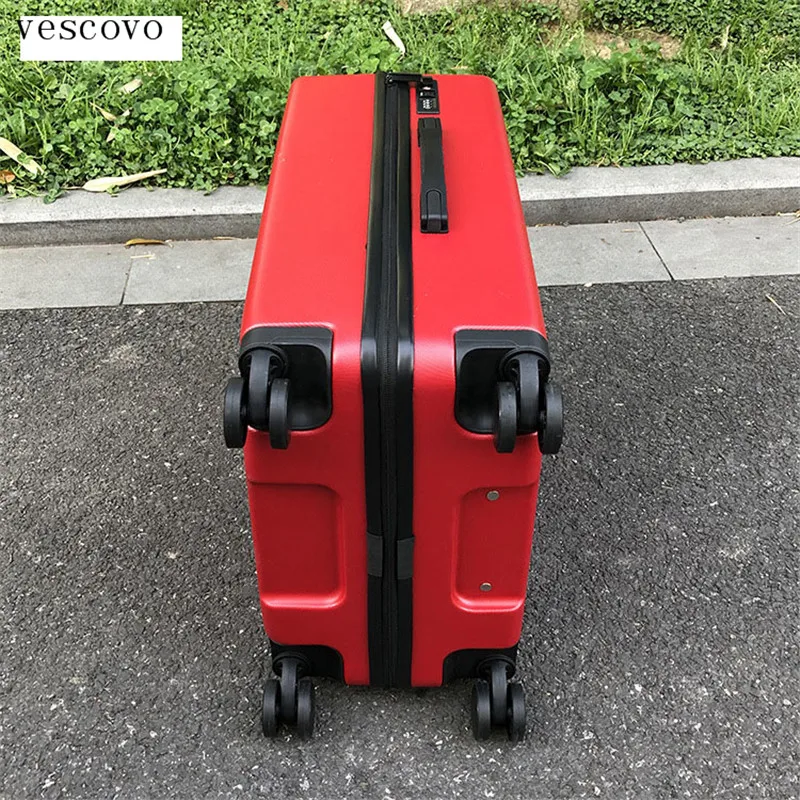 Vescovo 2" 24" 2" дюймов большой емкости чемодан на колесиках с замком Бизнес Прокатки Багаж Спиннер ABS жесткий koffer чехол